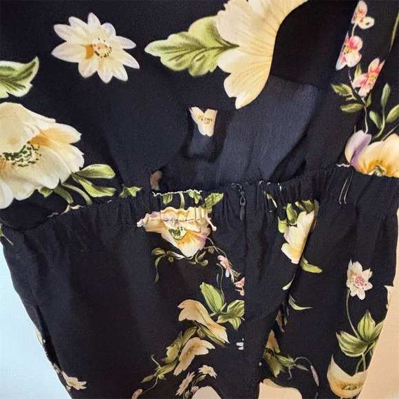 Bycorpus Floral Cutout‎ Back Dress Women's M Multicolor Short - Picture 7 of 10